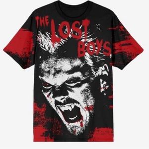 HotTopic The Lost Boys David Graffiti Jumbo Print T-Shirt NWT SM